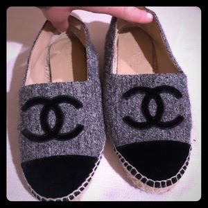 Authentic Chanel slip ons. Original price $870!